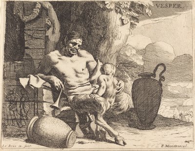 Abend von Charles Le Brun