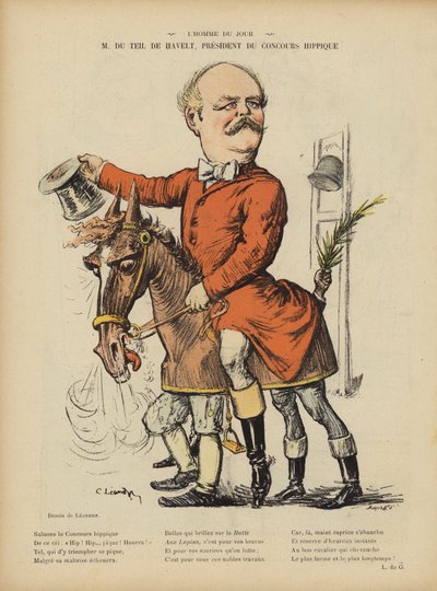 Illustration für Le Rire von Charles Leandre