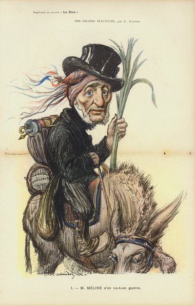 Illustration für Le Rire von Charles Leandre