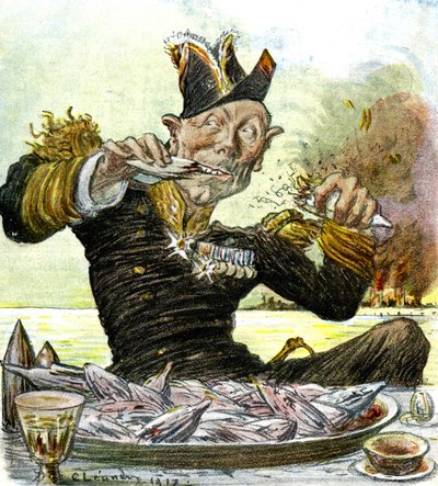 John Jellicoe von Charles Leandre