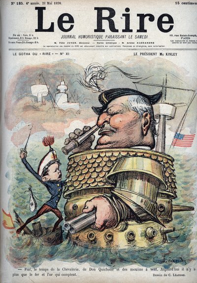 Präsident McKinley (William McKinley) von Charles Leandre