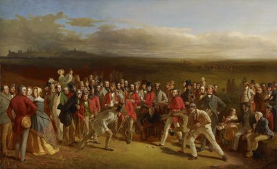 Die Golfer, 1847 von Charles Lees