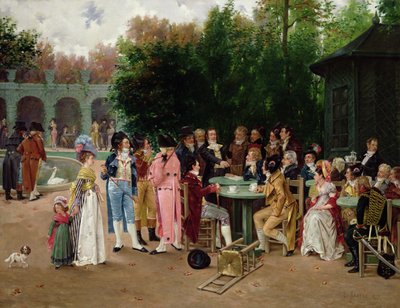 Ein aufmerksames Publikum von Charles Louis Kratke