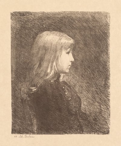 Junge Dame Jeune Fille, 1892 von Charles Marie Dulac
