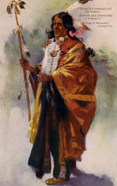 Hiawatha von Charles Marion Russell