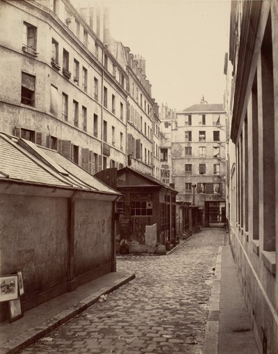 Passage des Deux-Soeurs de la rue Lafayette von Charles Marville