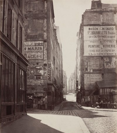 Rue Saint-Jacques von Charles Marville