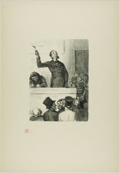 Das Auktionshaus: Der Auktionator von Charles Maurand