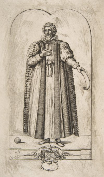 François Viète von Charles Meryon