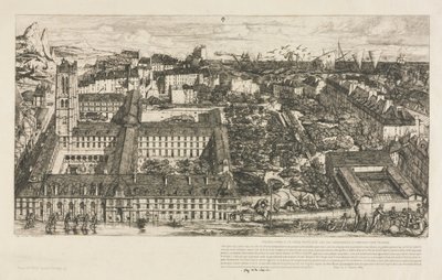 Henry IV College, 1863-1864 von Charles Meryon