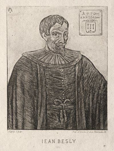 Jean Besly, 1861 von Charles Meryon
