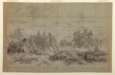Studie für "Napoleon bei Eylau" von Charles Meynier