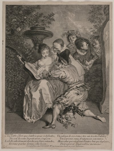 Der Romantiker von Charles Nicolas Cochin