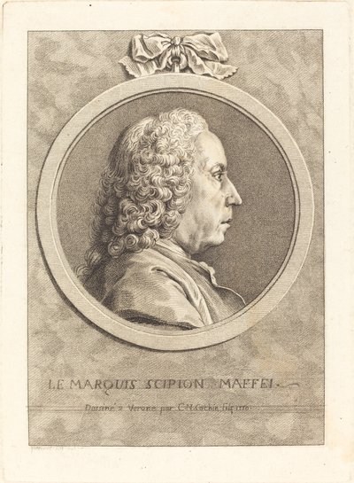 Der Marquis Scipion Maffei von Charles Nicolas Cochin II