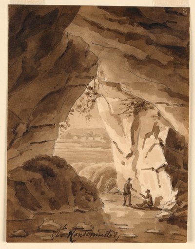 In einer Höhle von Charles Nicolas Ransonnette