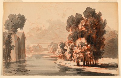 Landschaft von Charles Nicolas Ransonnette