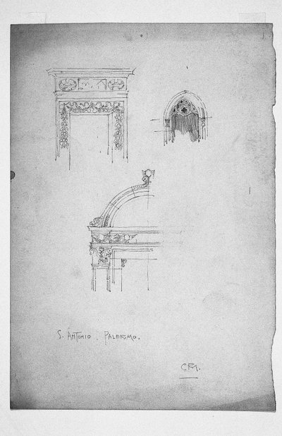 S. Antonio, Palermo von Charles Rennie Mackintosh