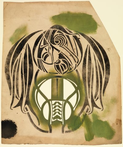 Schablone von Charles Rennie Mackintosh