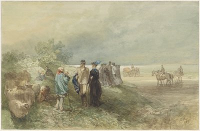 An der Küste der Zuiderzee von Charles Rochussen
