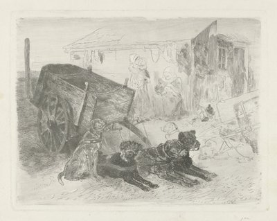 Der Hundekarren von Charles Rochussen
