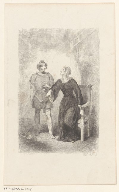 Wilfried bei seiner Mutter von Charles Rochussen