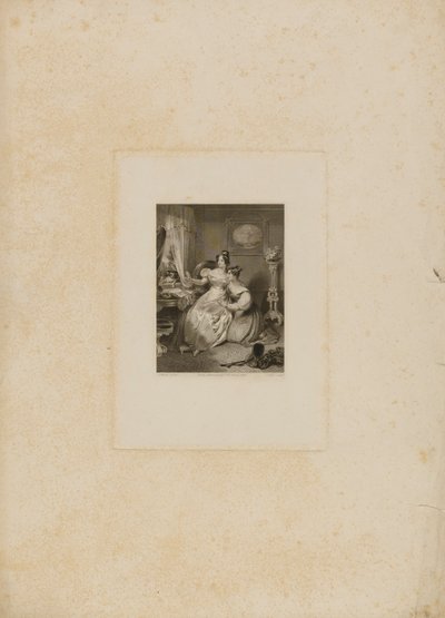 Zwei Mädchen im Boudoir von Charles Rolls
