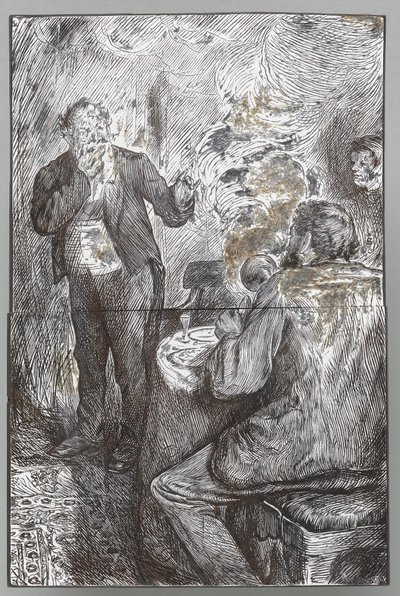 Rauchen strengstens verboten von Charles Samuel Keene