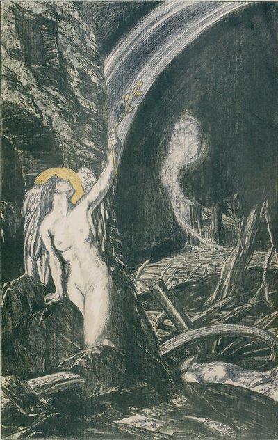 Die Wiedergeburt der Künste, 1917 von Charles Shannon