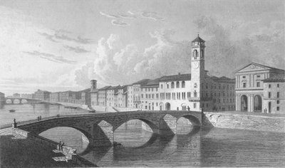 Pisa, 1818 von Charles Theodosius Heath