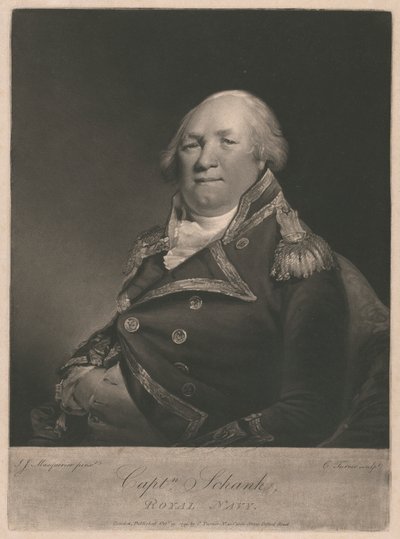 Kapitän John Schank von Charles Turner