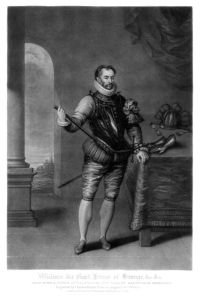 Wilhelm I., Prinz von Oranien von Charles Turner