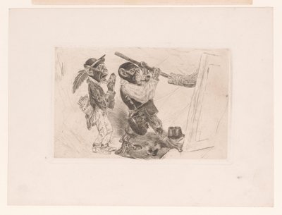 Malender Affe von Charles Verlat