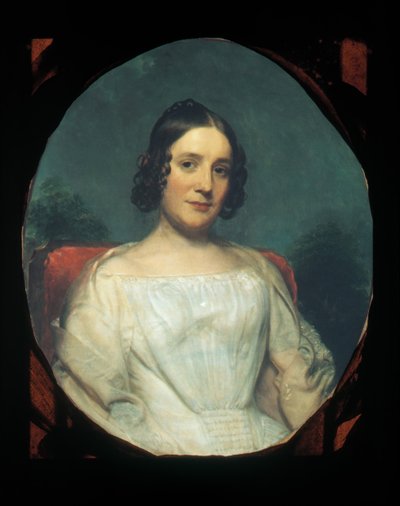 Mrs. Adrian Baucker Holmes, ca. 1850 von Charles Wesley Jarvis