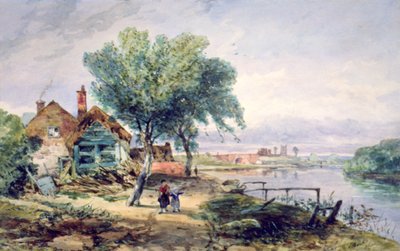 Blick auf die Themse bei Sonning von Charles William Carter
