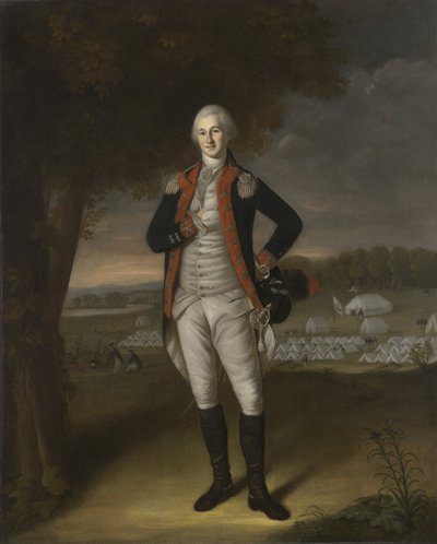 Walter Stewart, 1781 von Charles Willson Peale