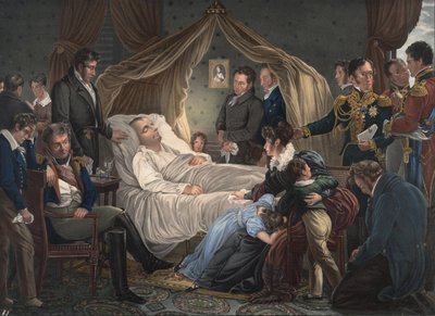Tod Napoleons, 1825 von Charles de Steuben