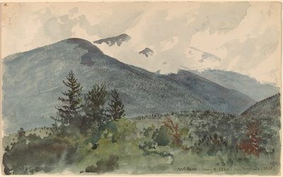 Weiße Berge von Fernald
