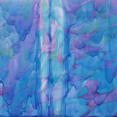 Buckelwale Blau, 2000 von Charlotte Johnstone