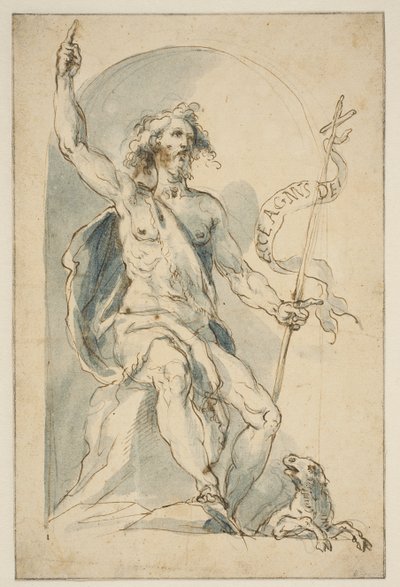 Johannes der Täufer von Cherubino Alberti