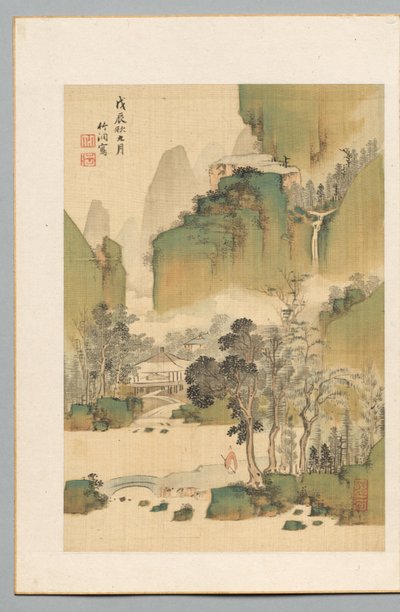 Landschaft, 1808 von Chikuto Nakabayashi
