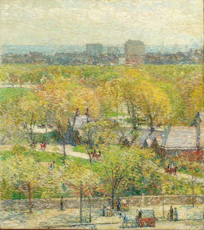 Durch den Park von Childe Frederick Hassam