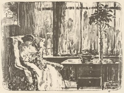 Breiter Vorhang von Childe Hassam