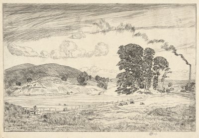 Danbury Hills, 1920 von Childe Hassam