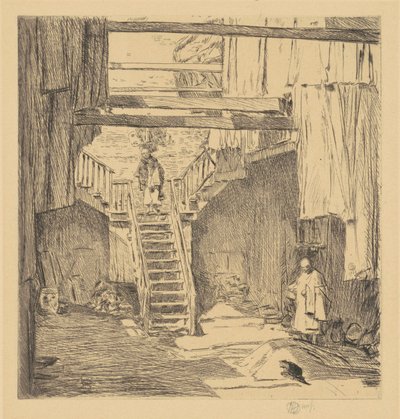 Altes Chinatown, San Francisco von Childe Hassam