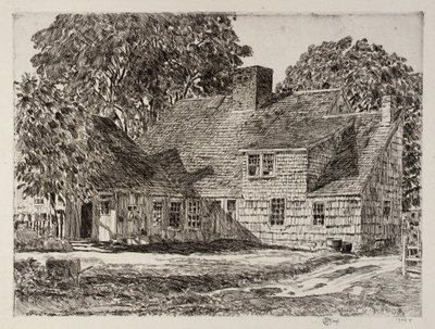Altes Dominy-Haus von Childe Hassam