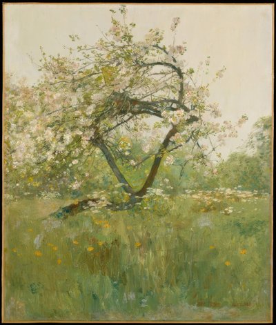 Pfirsichblüten—Villiers-le-Bel von Childe Hassam