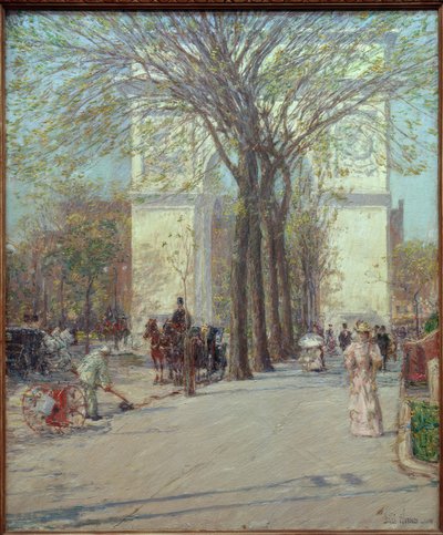 Washington Arch, Frühling von Childe Hassam