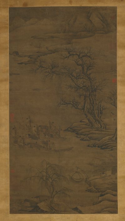 Freuden des Fischens von Chinese School