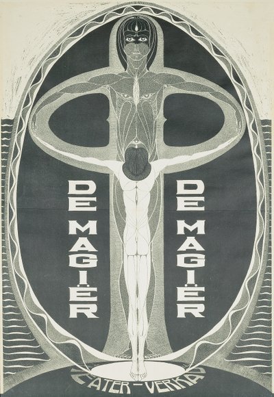 Der Magier, ca. 1915 von Chris Lebeau