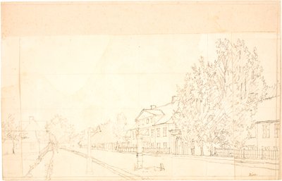 Morgenansicht von Østerbro von Christen Købke